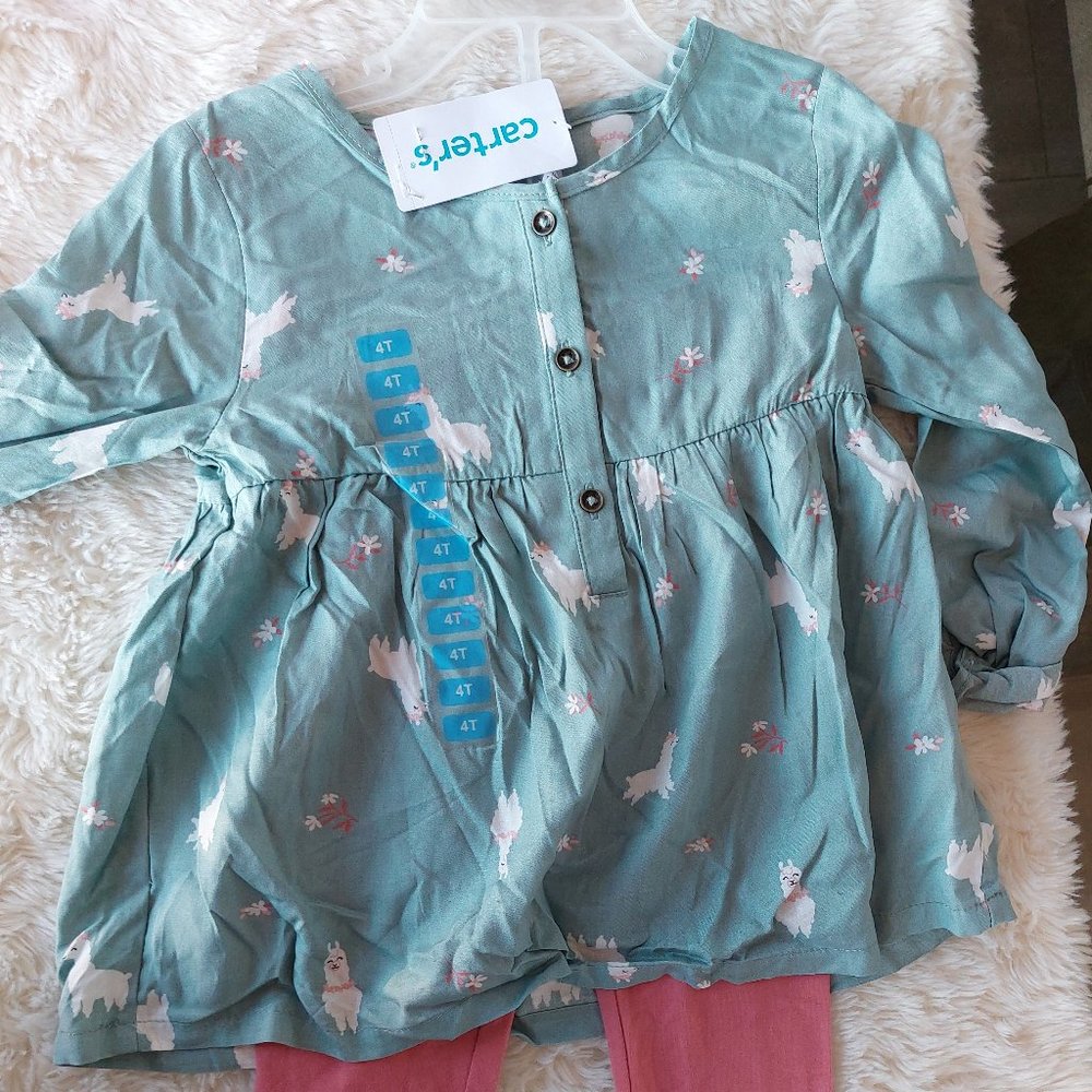 2 Piece- Carter's Sheep Girl Sets